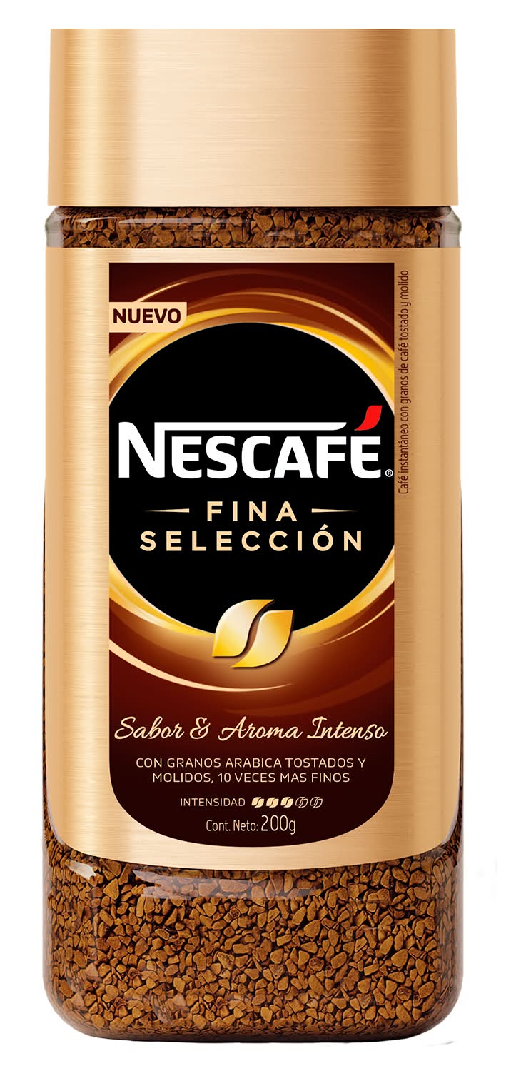 Nescafé · Fina selección café instantáneo intensidad 3 (200 g)