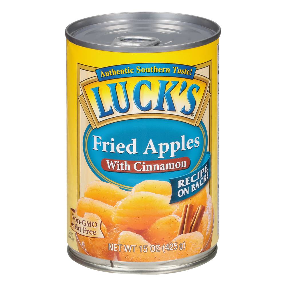 Luck's Fried Apples With Cinnamon