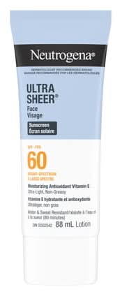 Neutrogena Ultra Sheer Face Sunscreen Lotion Spf 60 (88 ml)