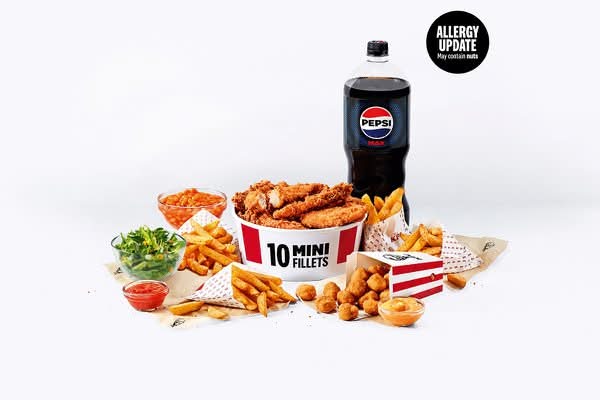 Dipping Boneless Feast: 10 pc