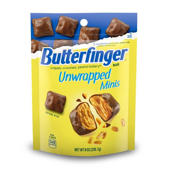 Butterfinger Bites Crisp Peanut Butter Covered in Chocolate (8 oz)