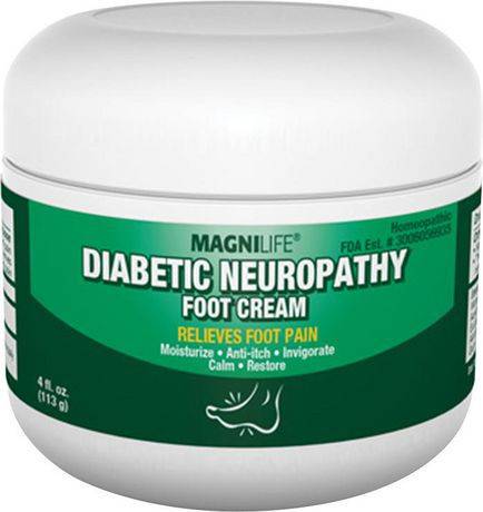 MagniLife Diabetic Neuropathy Foot Cream (113 g)