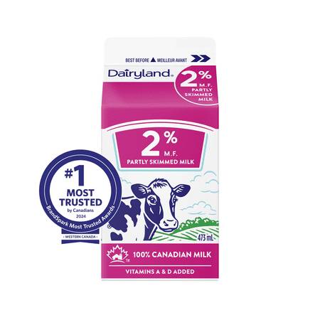 Dairyland Partly Skimmed Milk (473 ml)