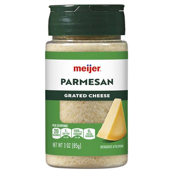 Meijer Grated Parmesan Cheese (3 oz)