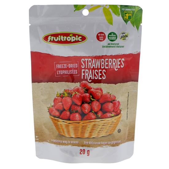 Fruitropic Freeze Dried Strawberries (10-30MM)