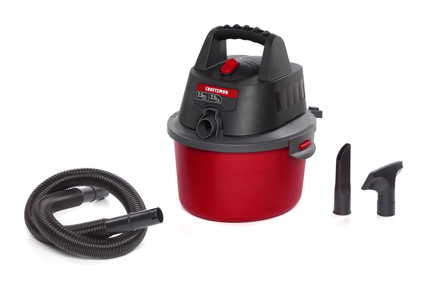 Craftsman Cmxevbe172501 2.5 Gal Corded Wet/Dry Vacuum Tool Only 3 Amps 120 V 2.5 Hp
