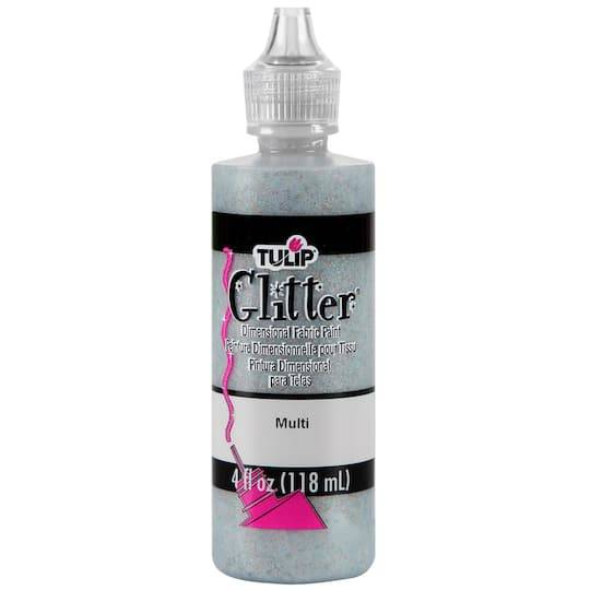 Tulip Glitter Dimensional Fabric Paint, Multi