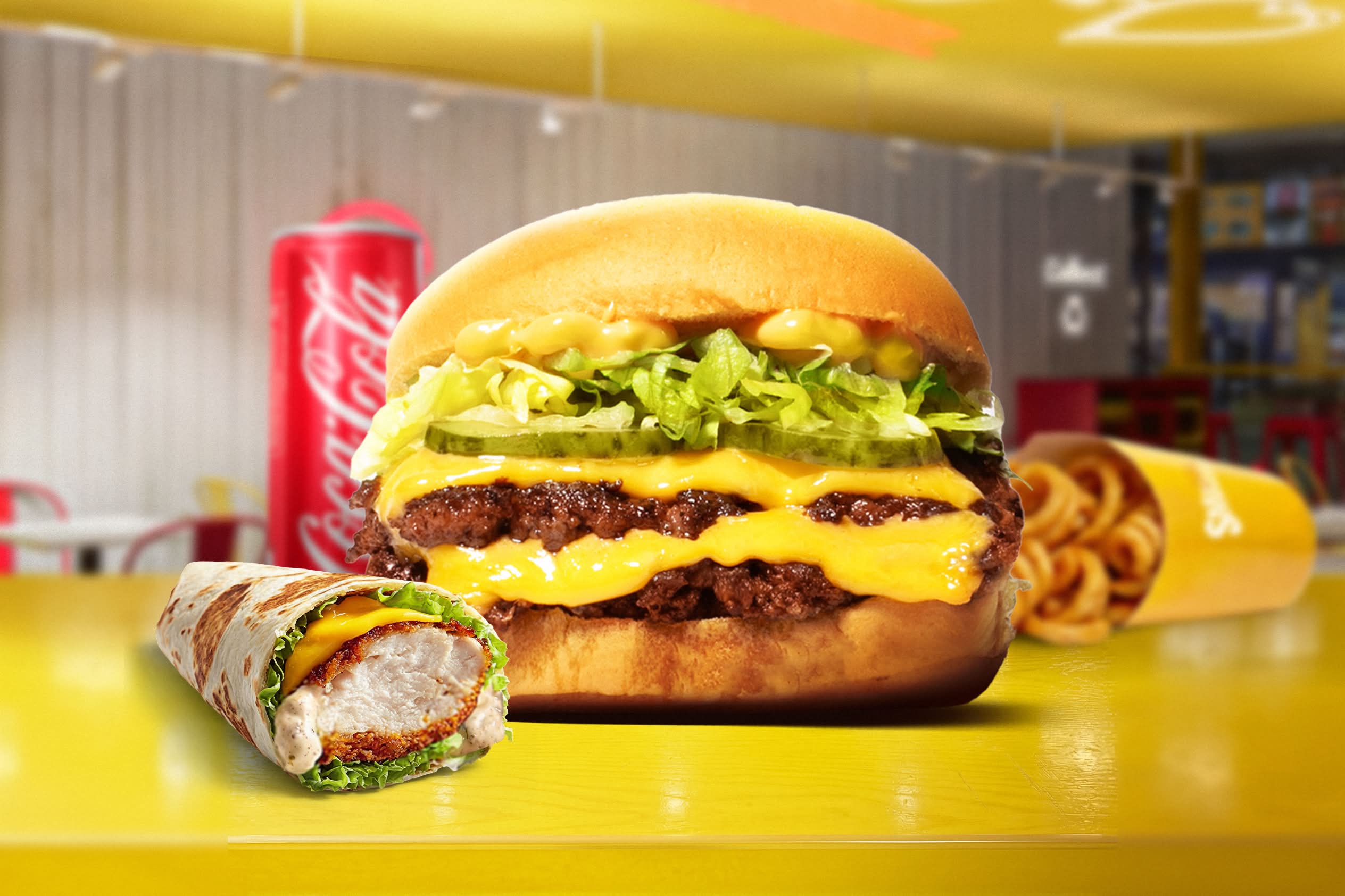 Crazy Meal : Double Smash + little Wrap