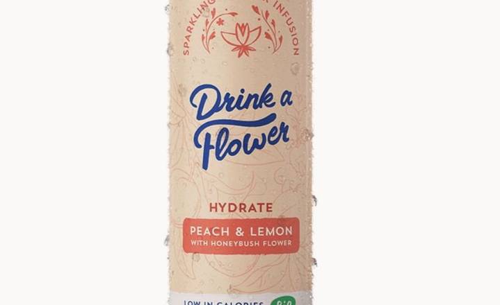 Drink a flower - Peach & Lemon