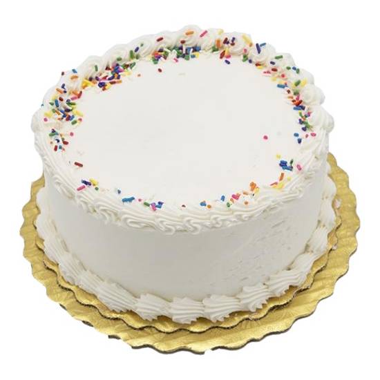 Weis in Store Made Bakery 8 inch Double Layer Yellow Cake Yellow