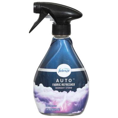 Febreze Auto Fabric Midnight Storm Odor-Fighting Fabric Refresher - 12.5 Fz