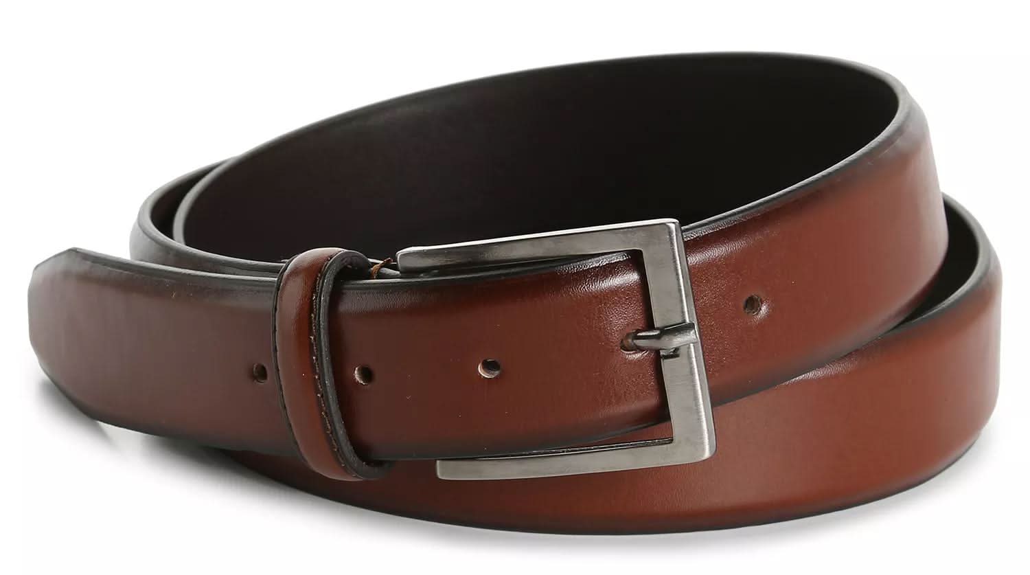 Florsheim Carmine Men's Belt (Chocolate Brown 34)
