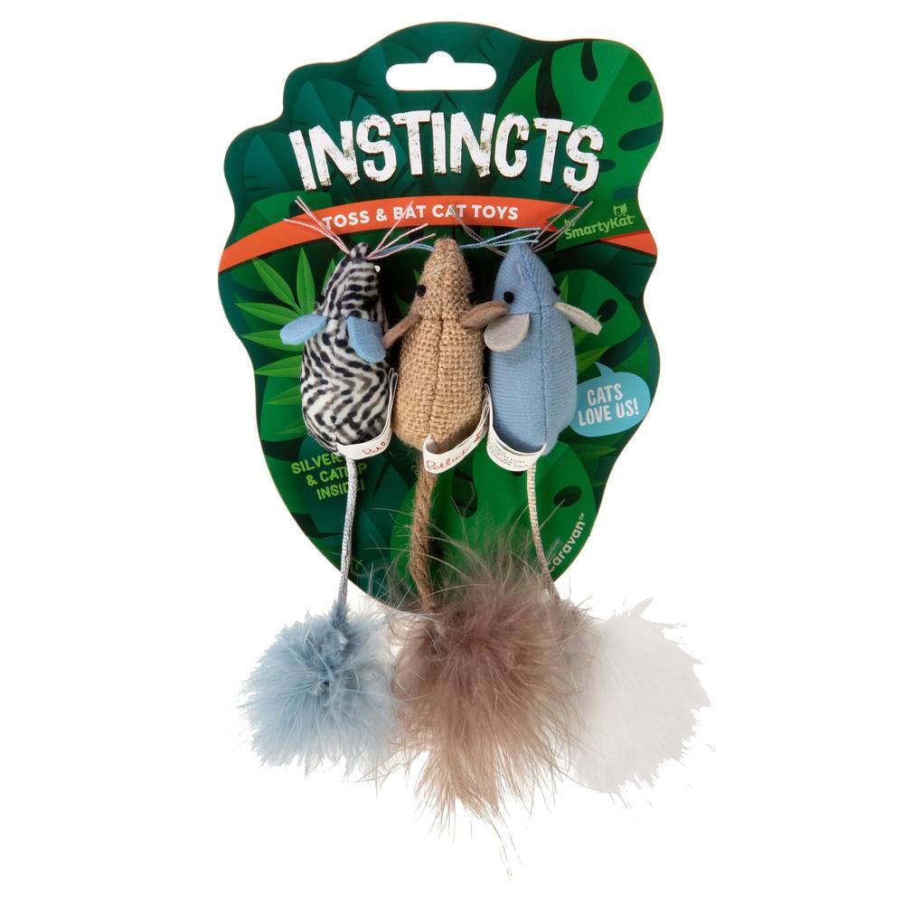 Instincts Catnip Caravan Cat Toy (3 ct)