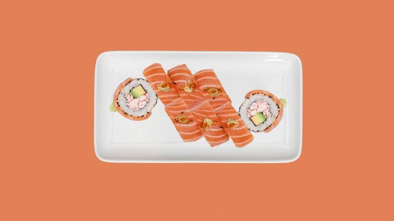 Salmon Dragon Roll