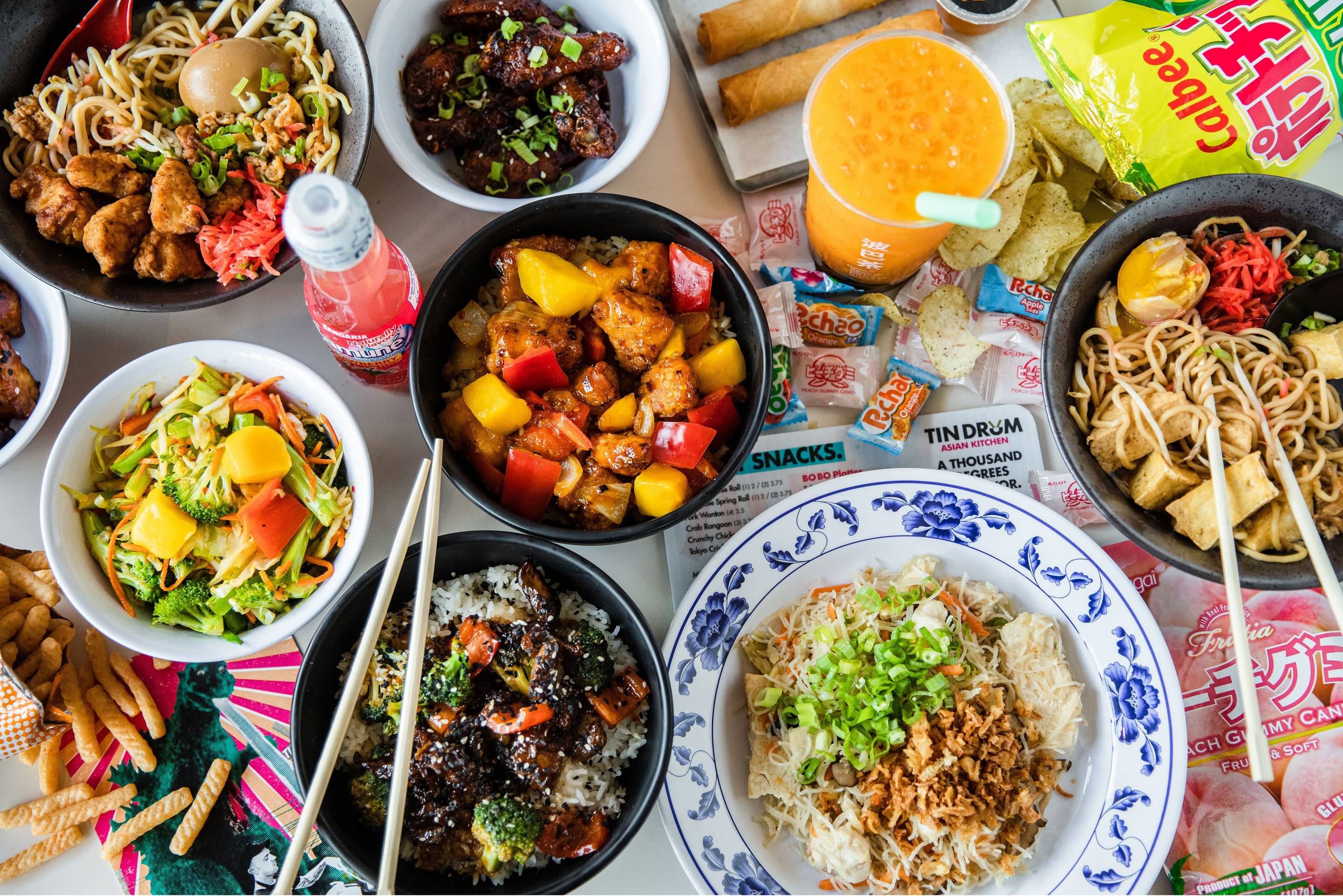 Tin Drum Asian Kitchen and Boba Tea Bar (Houston) Menu Houston • Order