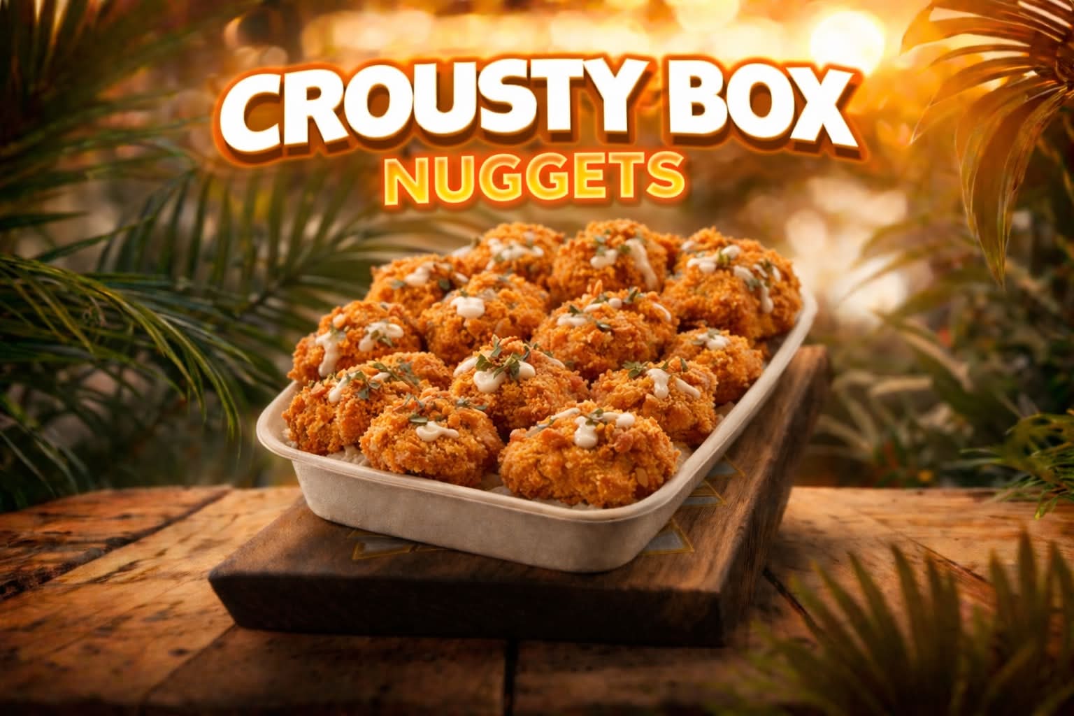 CROUSTY BOX NUGGETS 🐔🐔