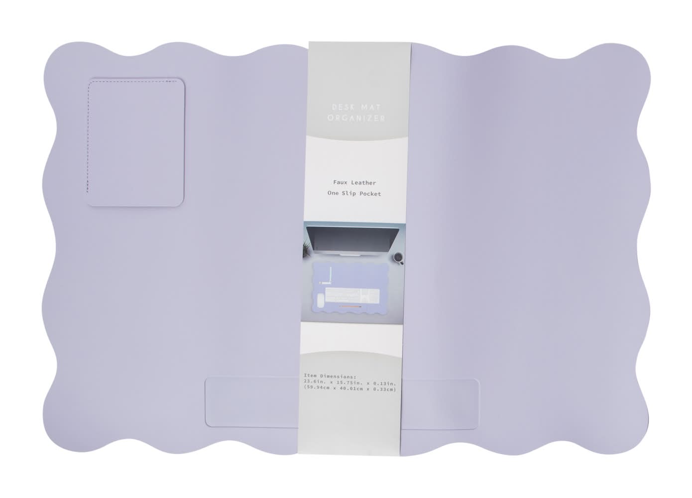 Desk Mat Organizer Purple