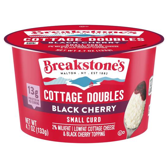 Breakstone's Black Cherry Cottage Doubles Small Curd