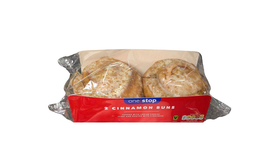 One Stop Cinnamon Buns 2 Pack (407312)