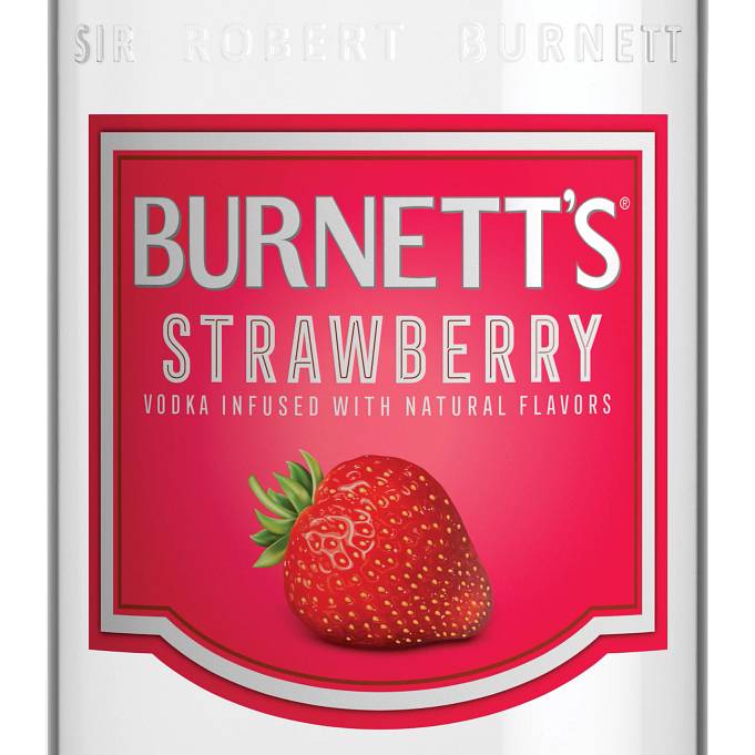 Burnett's Vodka, Strawberry (750 ml)