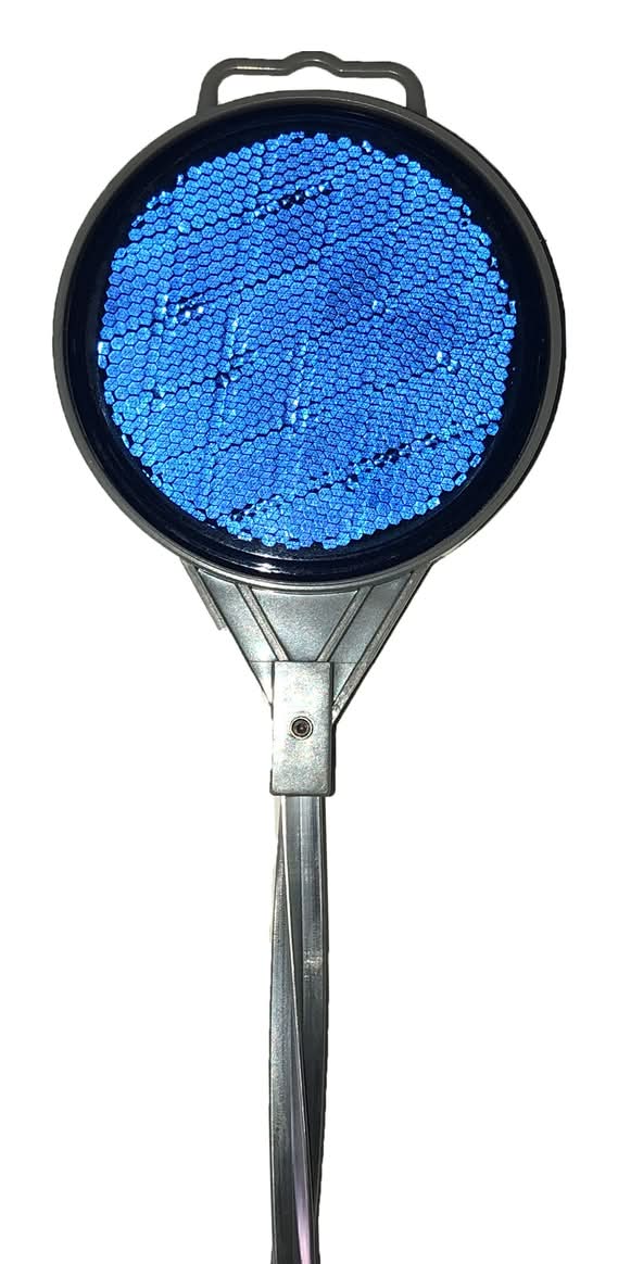 Home Plus 36 In. Round Blue Driveway Marker 1 Pk