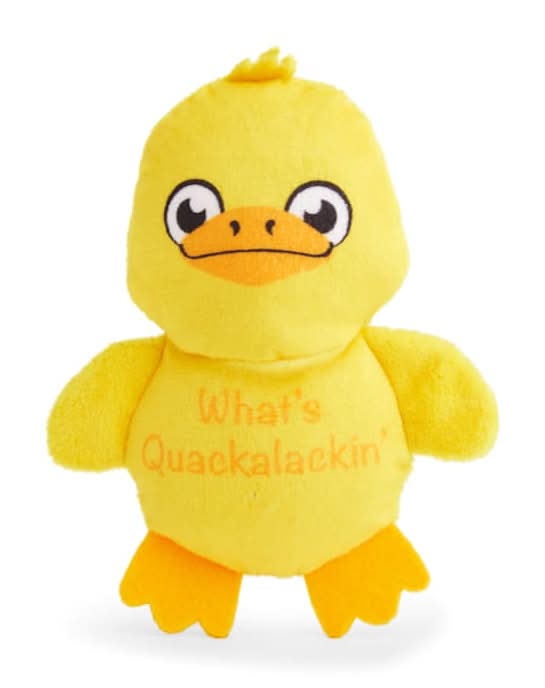 Petco Plush Duck Dog Toy, Small, Yellow