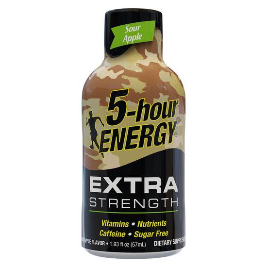 5-Hour Energy Extra Strength Dietary Supplement (1.93 fl oz) (sour apple)