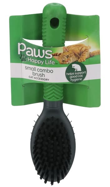 Paws Happy Life Combo Pin & Bristle Cat Grooming Brush