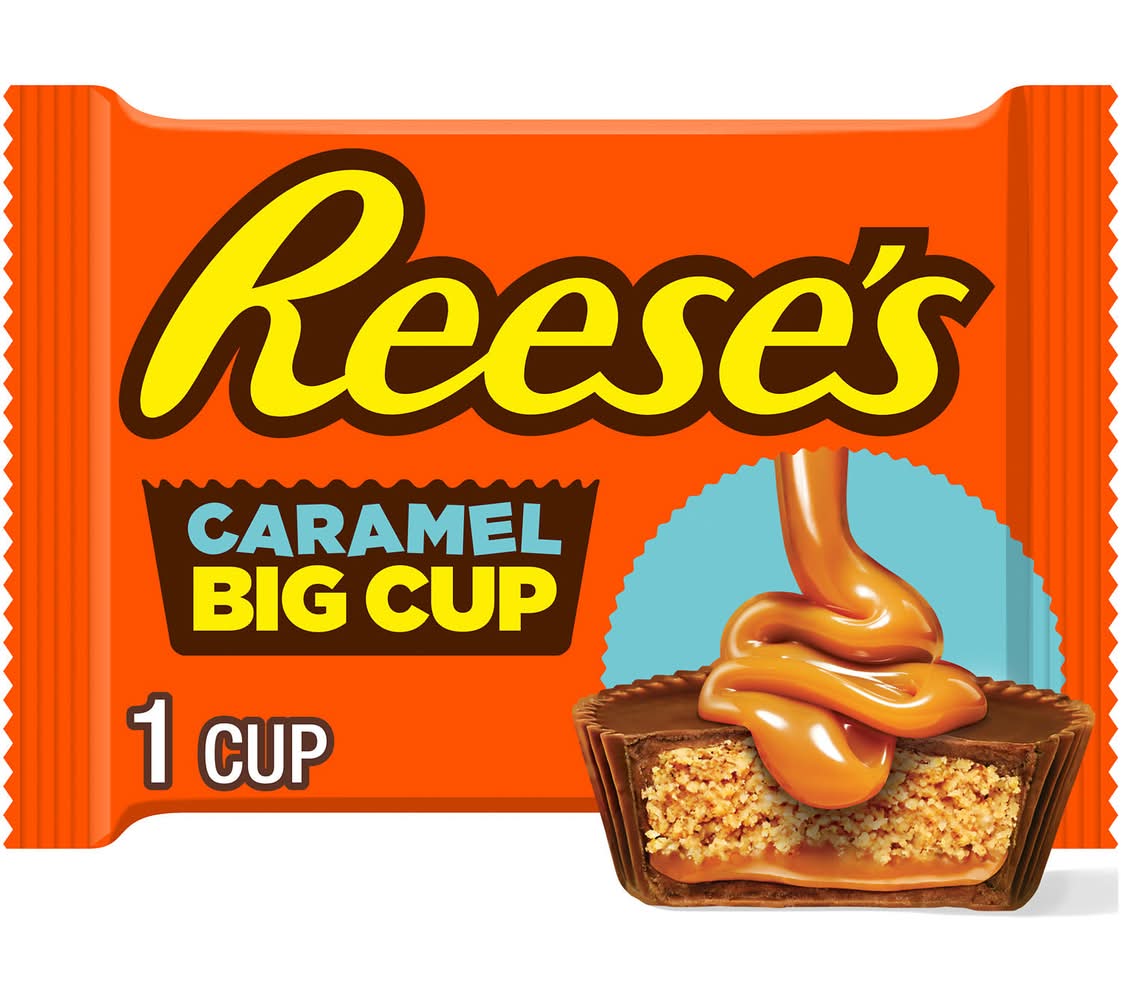 Reese's Big Cup Milk Chocolate Bar, Peanut Butter & Caramel (1.4 oz)