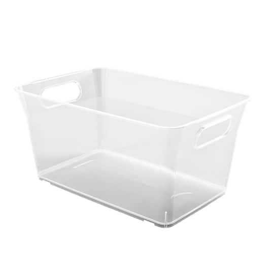 5.8Qt. Clear V-Basket By Simply Tidy