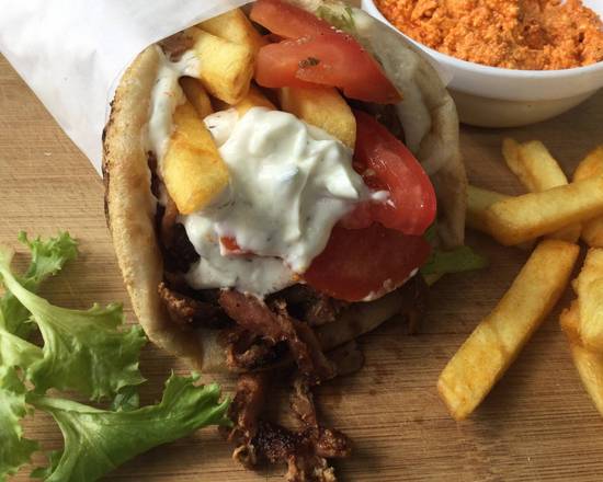 Gyros pita Menü 2