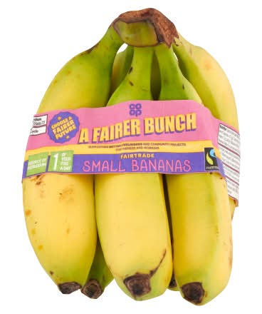 Co-op Fairtrade Small Bananas