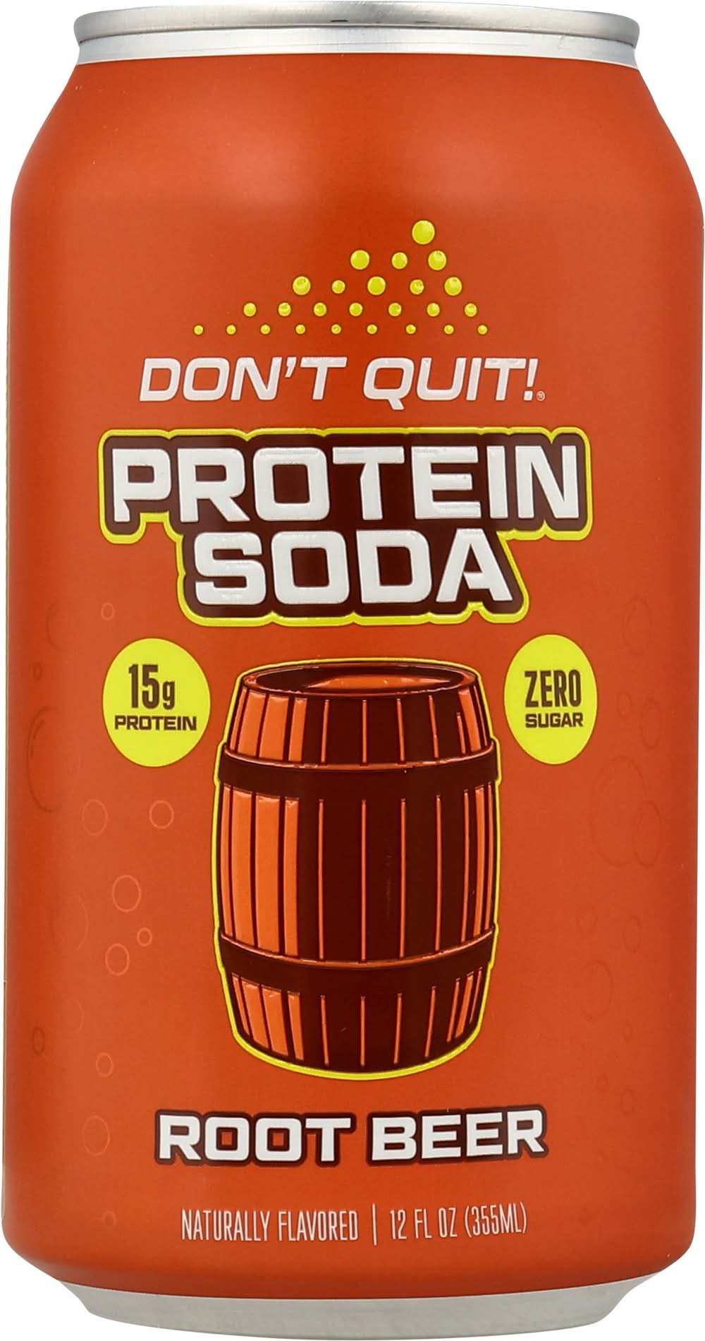 Don't Quit Protein Soda, Root Beer (12 fl oz)