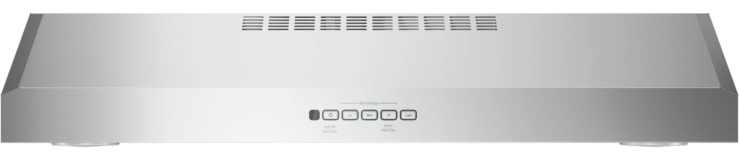 General Electric 30 inch Convertible 310-CFM Stainless Steel Under Cabinet Range Hood