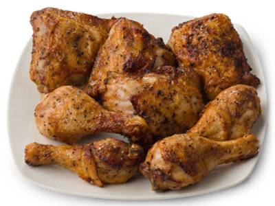 Deli Roasted Chicken Dark 8 Piece Hot - Each (Available After 10Am)