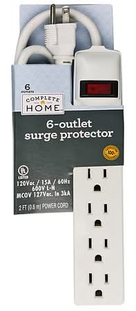 Complete Home 6 Outlet Surge Protector