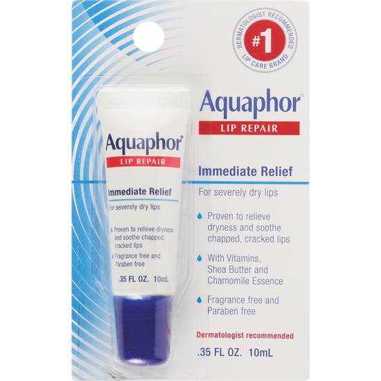 Aquaphor Lip Repair Immediate Relief (Tube) 1-Pack A
