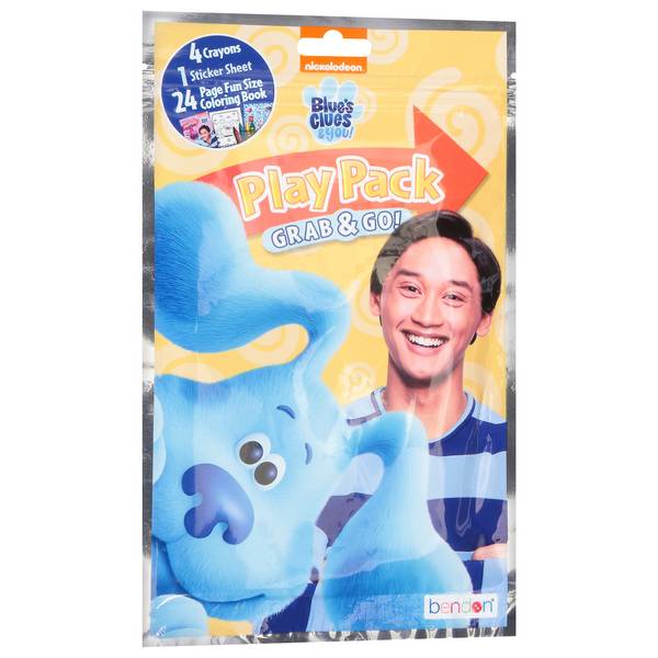 Bendon Play Pack Grab & Go, Blue's Clues