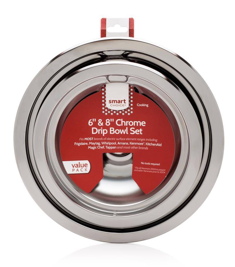 Smart Choice Universal Electric range Drip pan ( Chrome ) | L304458797