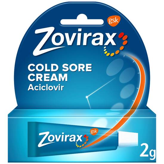 Zovirax Cold Sore Treatment Cream (2g)