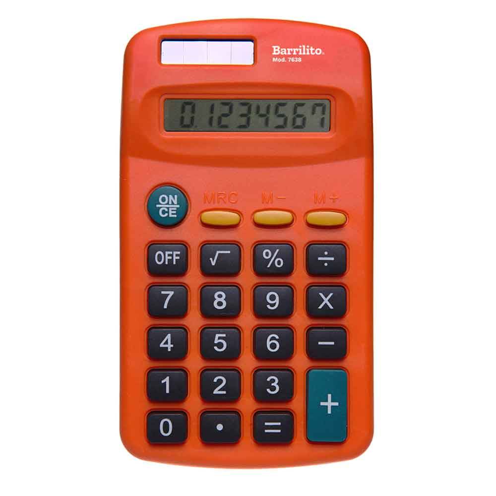 Barrilito calculadora de bolsillo (blister 1 pieza)