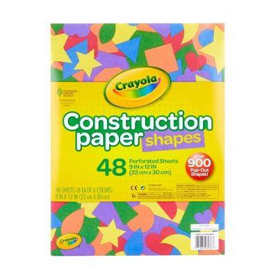 Crayola Construction Paper Shapes (1.32 lbs)