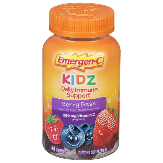 Emergen-C Kidz Daily Immune Support Berry Bash Gummies