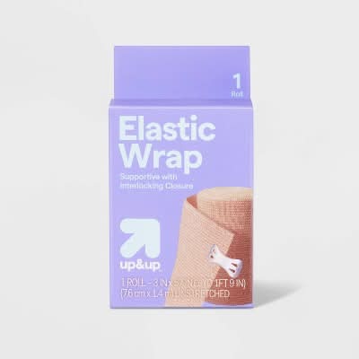 up&up Elastic Wrap Supportive With Interlocking Closure, 3" x 57"