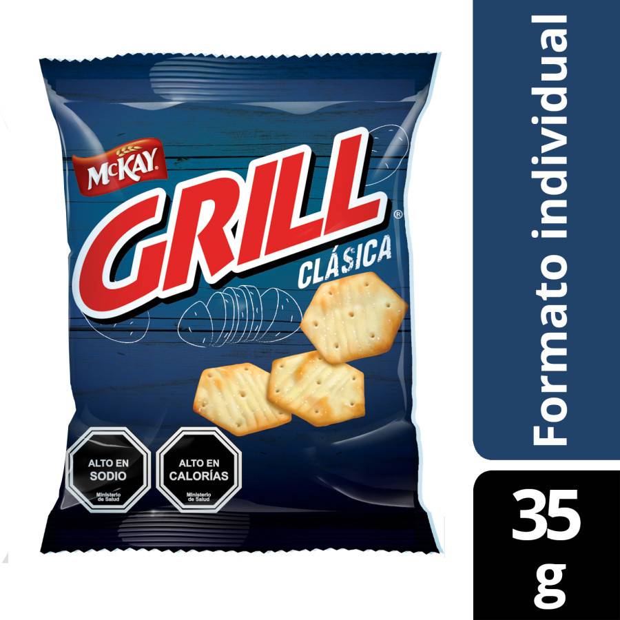 Mckay galletas grill clásica (35 g)