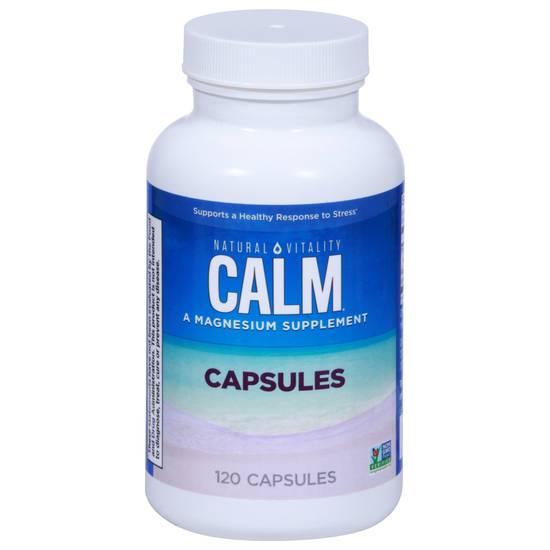 Natural Vitality Calm Capsules ( 120 ct)