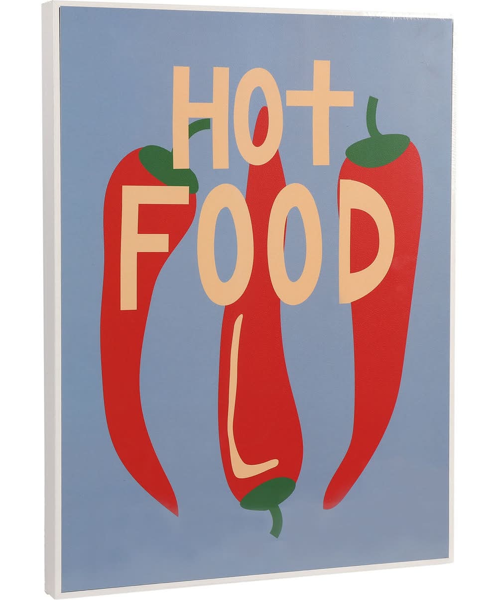 Quadro Decorativo 30 X40 Centímetros Hot Food #Gl
