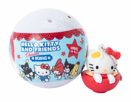 Hello Kitty And Friends® Sushi Charms Blind Bag Toy (Styles May Vary) Hello Kitty Sushi