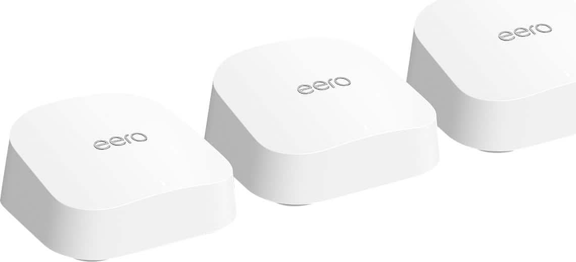 eero - 7 Dual-band Mesh Wi-Fi 7 System (3-pack) - White