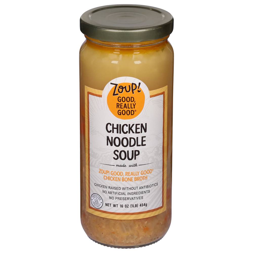 Zoup! Good Really Good Noodle Soup, Chicken (16 oz)